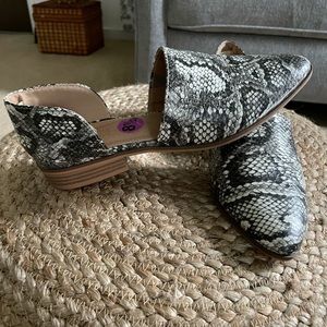 Snake Skin Booties